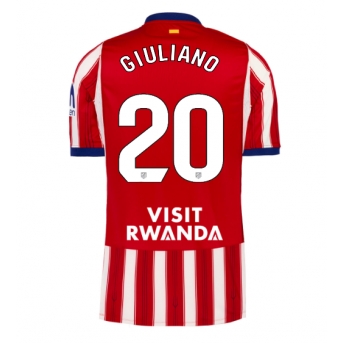 Atletico Madrid Giuliano Simeone #20 Maglia Gara Casa Repliche 2026-27 Maniche Corte